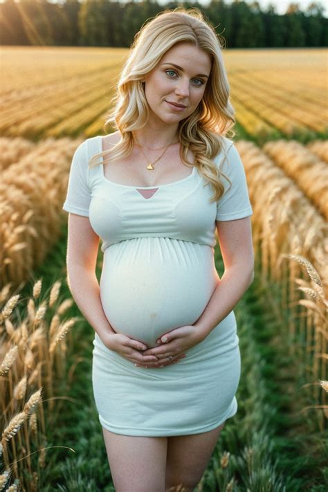 Healthy pregnant woman in maternity photographs, beautiful pregnant