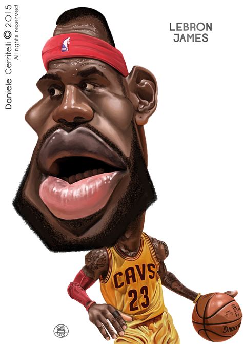 Lebron James Cartoon Exclusive