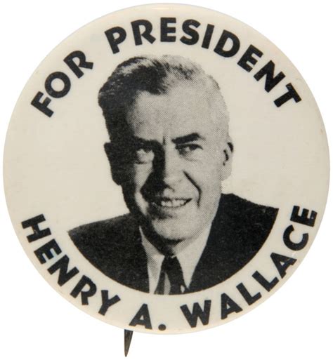 Hake's - HENRY WALLACE PAIR OF 1948 PROGRESSIVE PARTY BUTTONS.