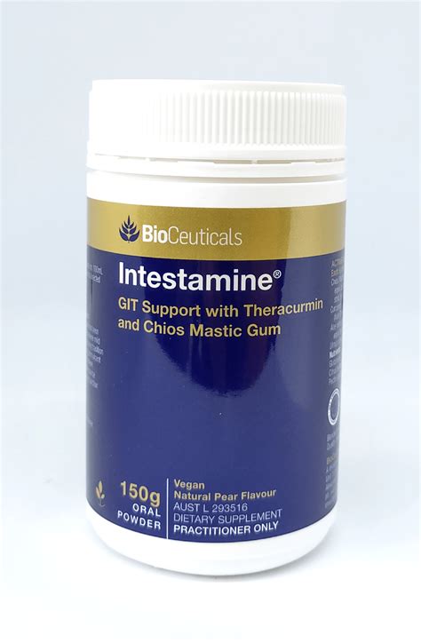 Bioceuticals-Intestamine-150g-Front.png | Gore Street Medical Shop