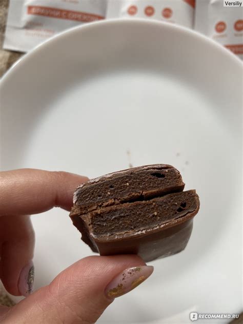 Протеиновый батончик Beauty bite Energy protein bar Брауни с орехом ...