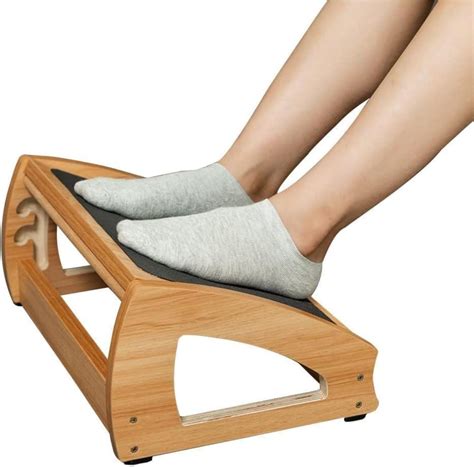 strongtek adjustable  desk footrest ergonomic foot rest