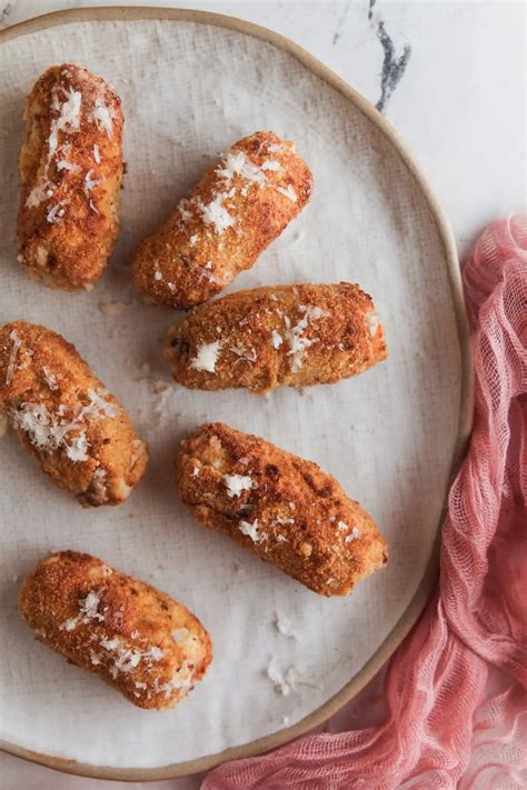 Air Fryer Potato Croquettes - The Busy Foodie