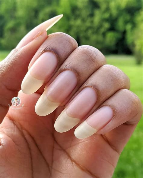 Long natural nails 💅 on Instagram: “These are the stunningly gorgeous ...