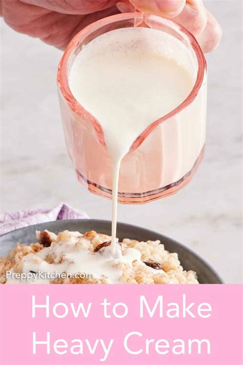 how to make heavy cream at home
