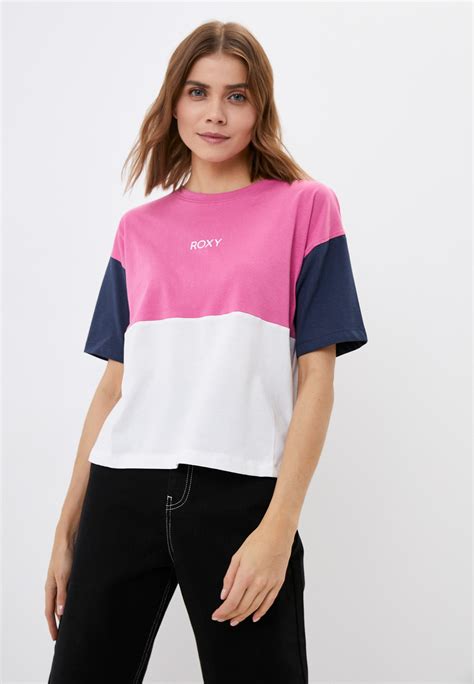 Футболка Roxy ECEG TEE J TEES BSP0, цвет: розовый, RTLACB322801 ...