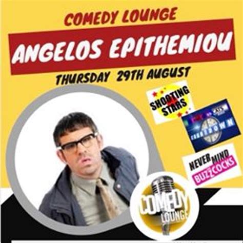 Angelos Epithemiou plus Support Acts | Comedy Lounge Hull