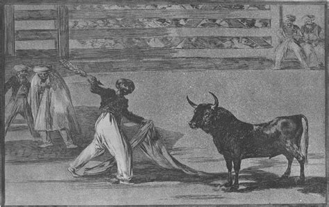 Goya Print Sequences - the Tauromaquia