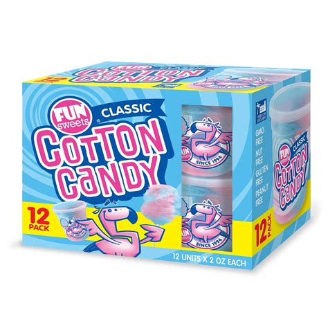 Fun Sweets Classic Cotton Candy (12 ct.) - Walmart.com