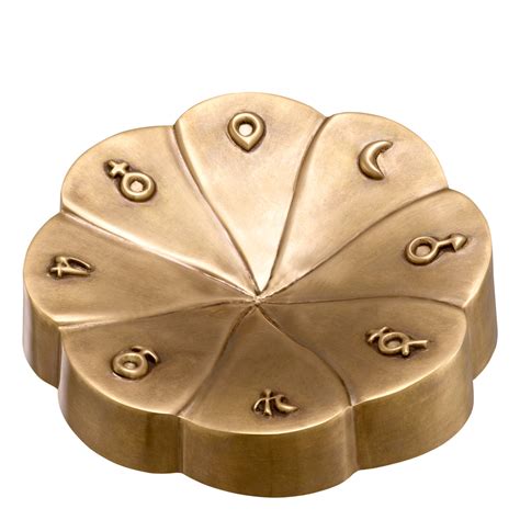 Object Lumeria vintage brass finish – Eichholtz by IdHouse
