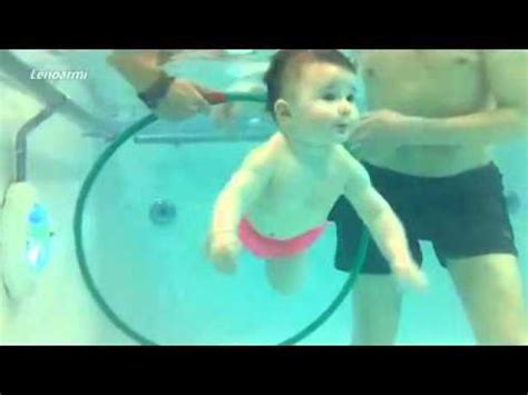 Babies swimming - YouTube