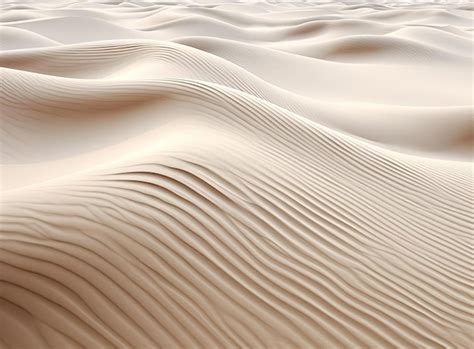 Premium Photo | Desert art of the sand in the style of densely textured or haptic surface