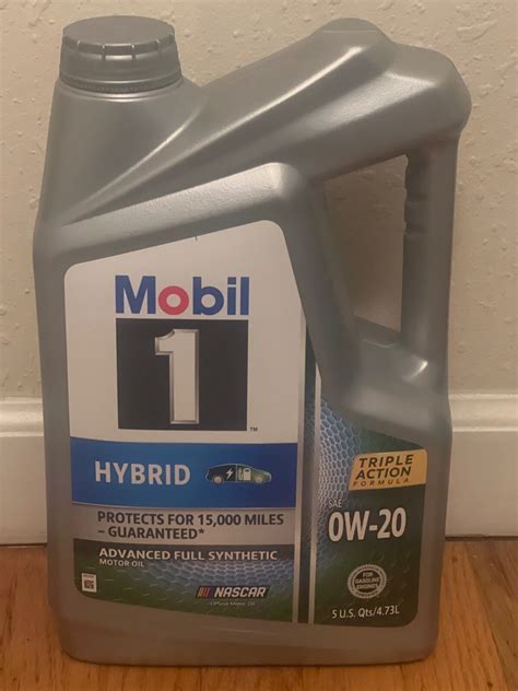 Mobil 1 Hybrid 0W-20 - Mobil - Форум oil-club.ru - Выбор моторных масел ...