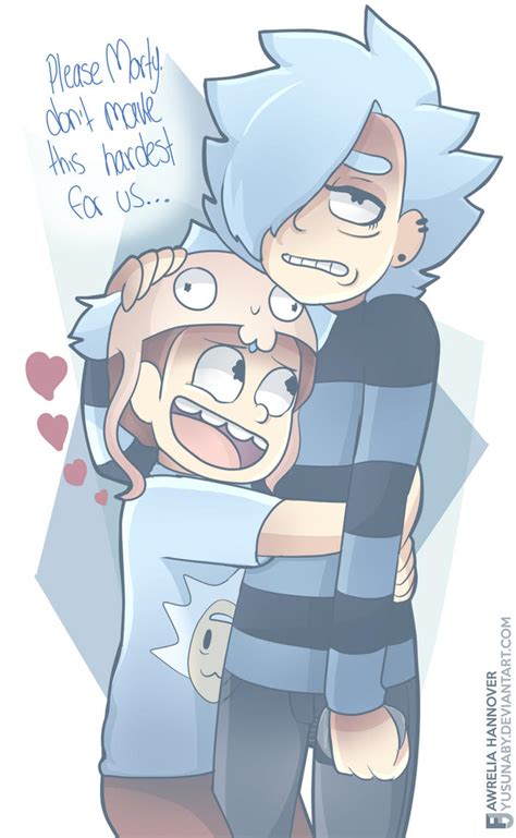 Rick n Morty.- In love~! by yusunaby on DeviantArt
