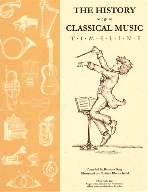 History of Classical Music Timeline | Classical music, Homeschool music ...
