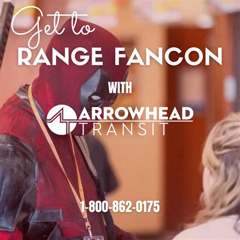 Ride with Arrowhead Transit to Range FanCon 2024! | Arrowhead Transit