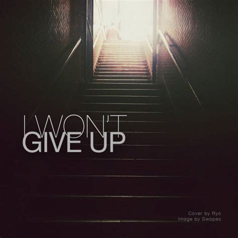 The Write World: I won't give up