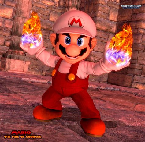 fire mario   supermarioallstar  deviantart