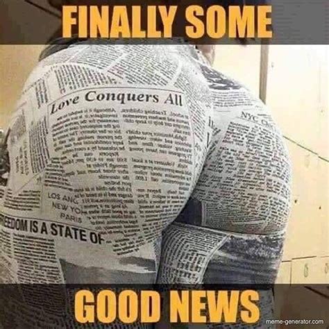 finally  good news meme generator