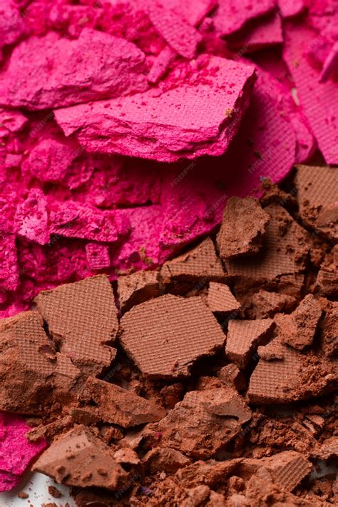 Free Photo | Still life of combination of makeup textures