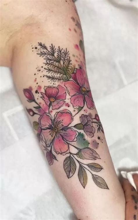 180 Flower Tattoos for Women: Small, Floral & Feminine Designs