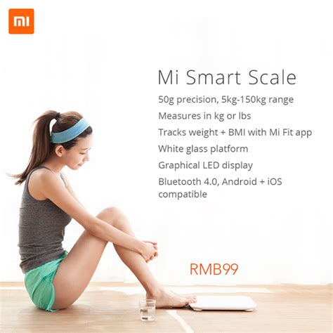 Mi Smart Scale - Bluetooth Waage für 15 Euro vorgestellt - fitness ...