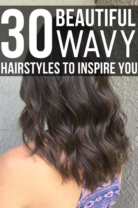 30 Beautiful Wavy Hairstyles to Inspire You