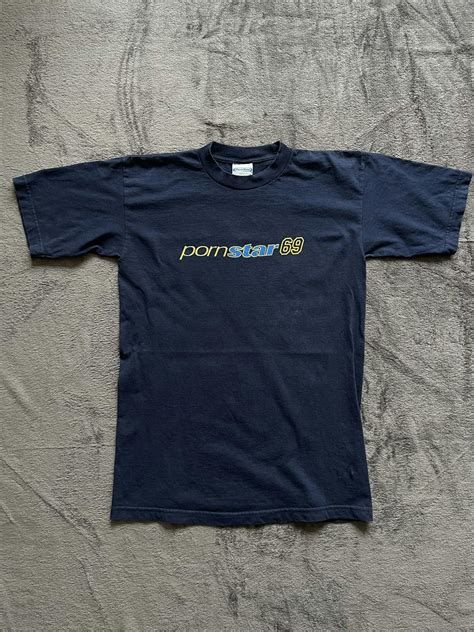 Made In Usa × Vintage PornStar 69 Porn Star tee Tshirt | Grailed