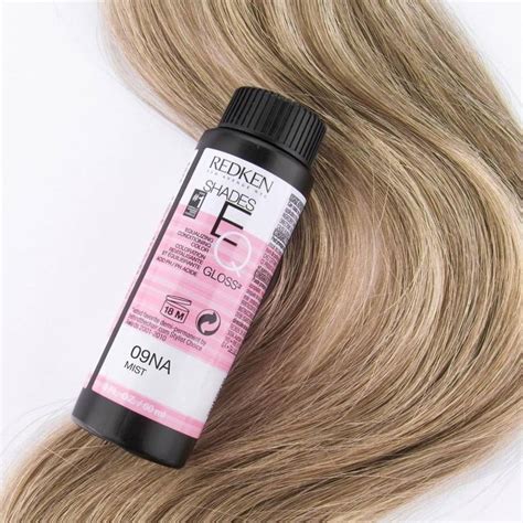 Redken Shades EQ Gloss 09NA Mist - Краска-блеск без аммиака для ...