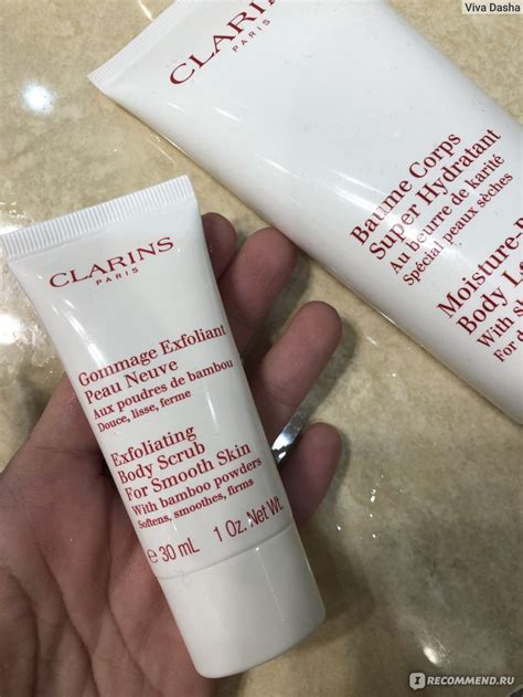 Гоммаж для тела Clarins Gommage Exfoliant Peau Neuve Отшелушивающий ...