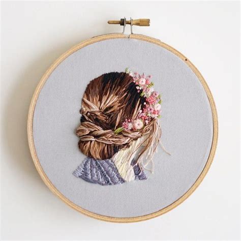 PinShow on Instagram: "Girl #embroidery #embroideryart # ...