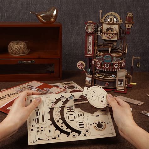 Купить Конструктор-серпантин Шоколадная Фабрика Robotime Marble ...