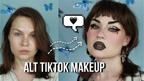 ПЕРЕВОПЛОЩЕНИЕ: АЛЬТ ТИКТОК МАКИЯЖ // alt tiktok makeup transformation ...