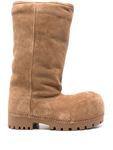 Balenciaga Alaska Boots | Brown | FARFETCH