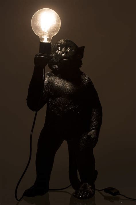 Lampa Stojąca Małpa H 52 cm. Lampy stołowe, biurkowe. J-line ...