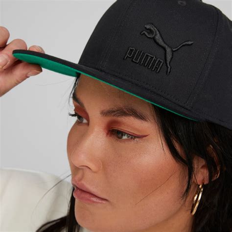 Кепка Colour Block Cap | Колір: Чорний | PUMA Black-Archive Green ...