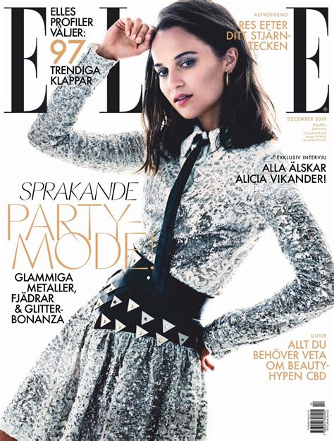 Alicia Vikander The Fappening Sexy for ELLE 5 Pics | #The Fappening
