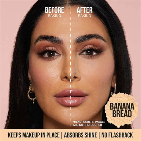 Huda Beauty Easy Bake Loose Setting Powder - Banana Bread Mini ...