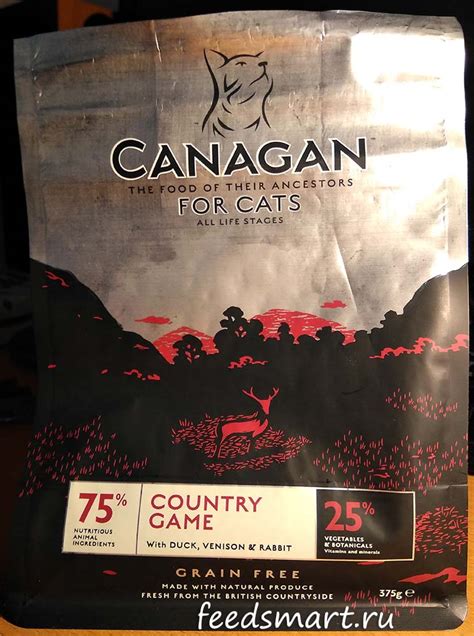Canagan Country Game Cat Duck, Venison & Rabbit Grain Free - рейтинг ...