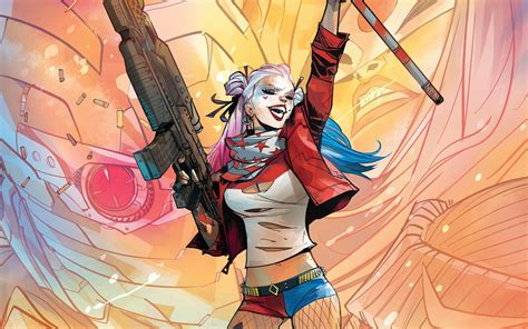 Harley Quinn Comic Book Wallpaper at Ruth Hurley blog