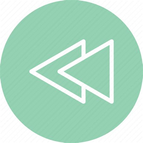 Music, play music, previous, previous song, previous track icon