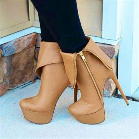 53 Best Tan heels ideas | high heels classy, shoe obsession, crazy shoes