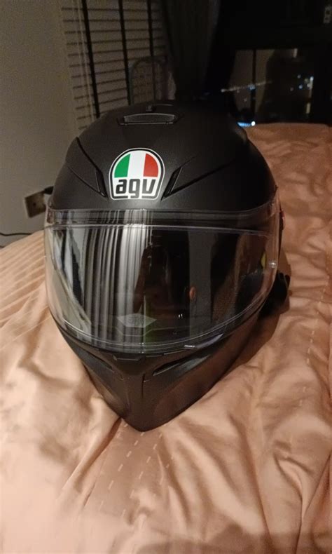 AGV K3 Solid, Motorcycles, Motorcycle Accessories on Carousell