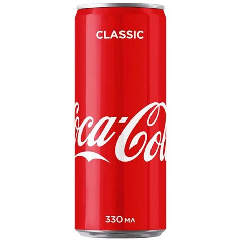 Кока-Кола Классик, 330мл - купить газированный напиток Coca-Cola ...