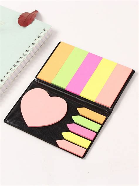 office pocket folders deli  neon colour memo sticky notes