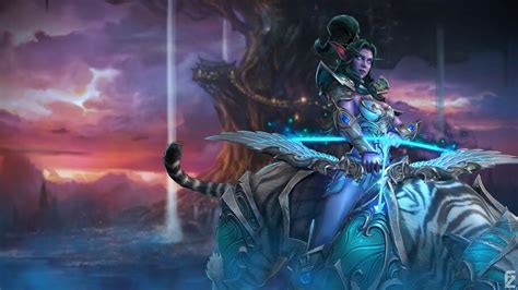 World of Warcraft, Tyrande Whisperwind, Night Elf, 4K, #5.1324 Wallpaper