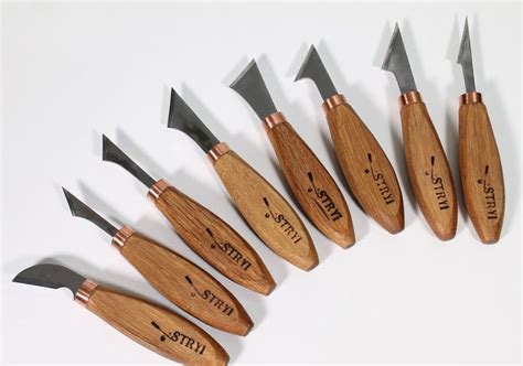 Резьба по дереву для начинающих | Woodworking chisels, Carving knife ...