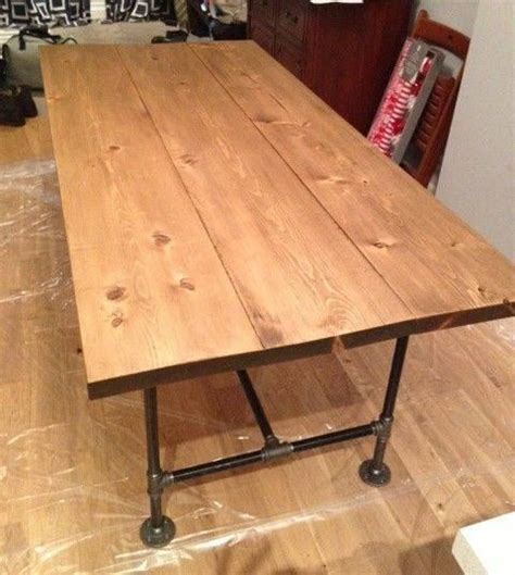 DIY Industrial Kitchen Table – Things In The Kitchen