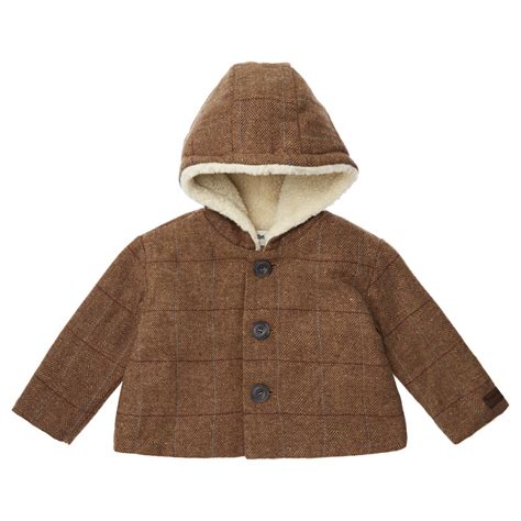 Harrys checked baby coat