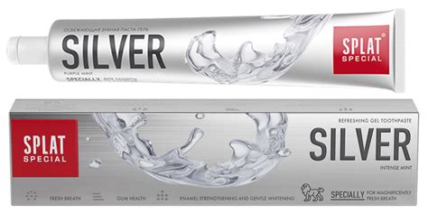 Splat Silver Zahnpaste - www.zahnpastashop.ch